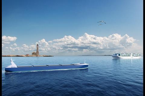 The AAWAI project has led to a fundamental hange in the design concept for autonomous ships. Image: Rolls-Royce